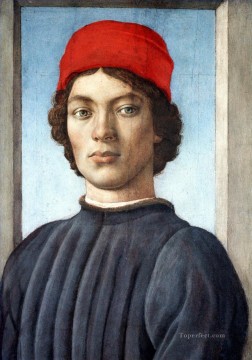  Juvenil Obras - Retrato de un joven cristiano Filippino Lippi